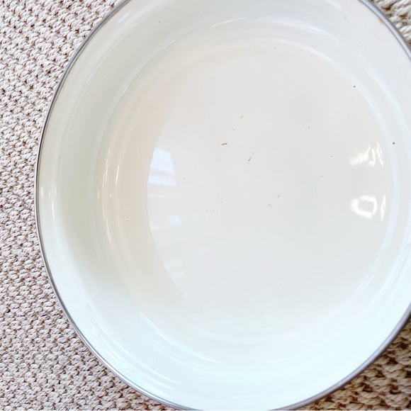 Vintage 1960s Asta Kamenstein Style Floral Enamel & Brass Cookware Set - Picture 11 of 14